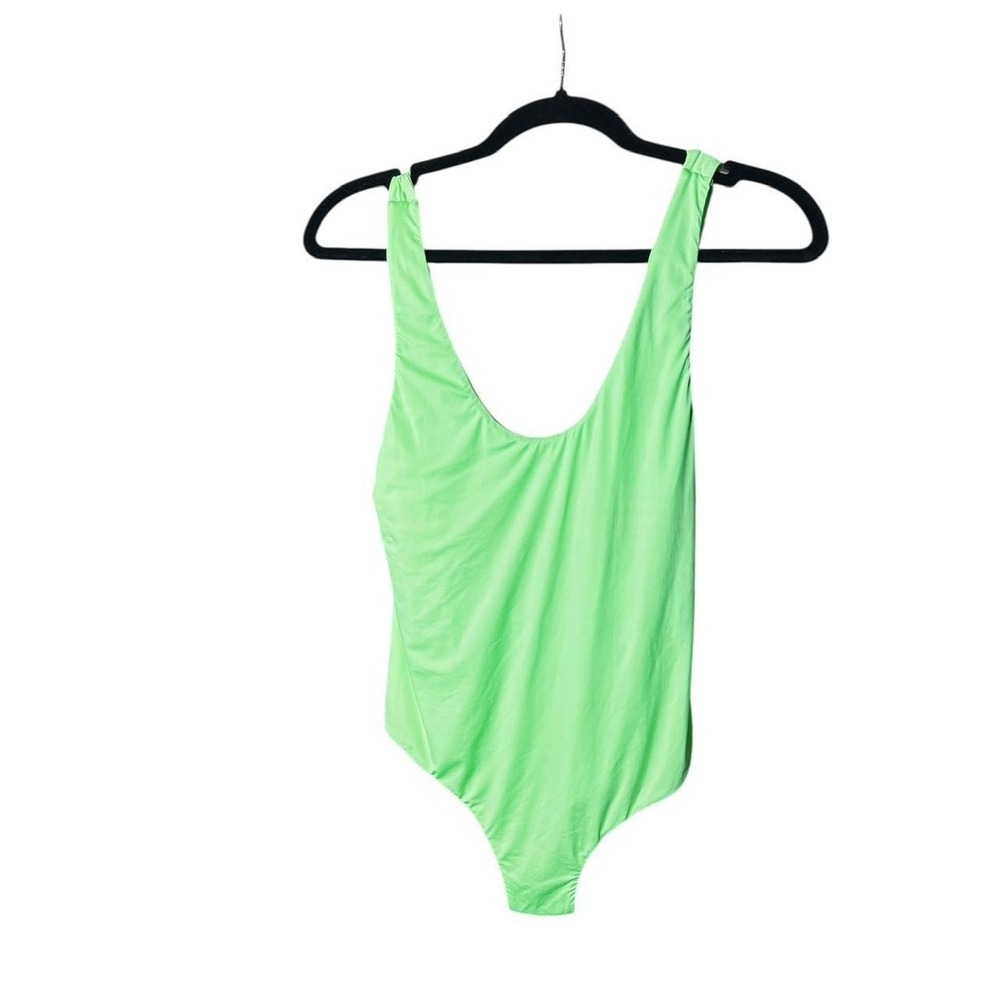Mai‎ Underwear green one piece swim/body suit NWT